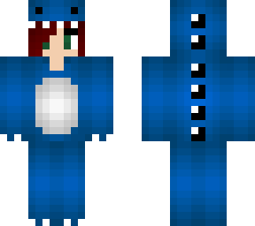 blue dino onsie