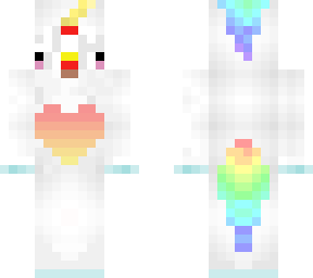 chicken in unicorn onesie (edit)