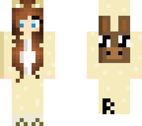 lama girl pour running