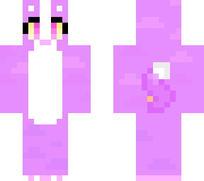 Purple Cloudy cougar | Minecraft Skin