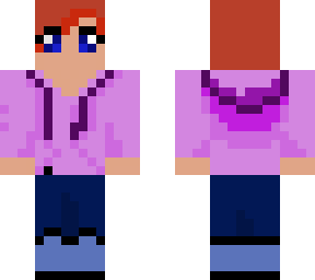purple hoodie