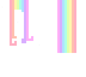 rainbow hair base