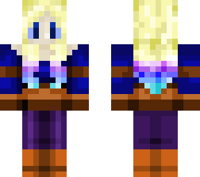 blue & purple