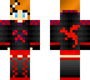 dragon gamer girl red