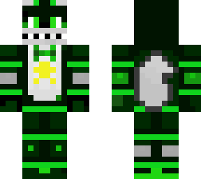 inverted green the cat