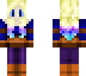 purple & blue slim