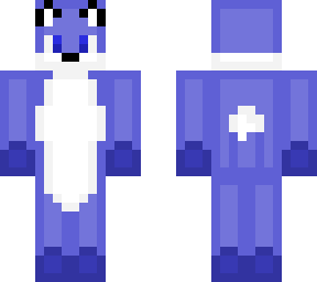 purple fox fursuit