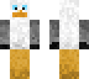 seagull with blue eyes