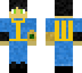 vault dweller (with pip-boy)