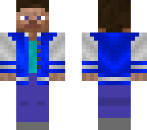 blue jacket steve