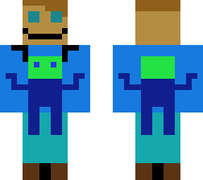 cool boy alien skin