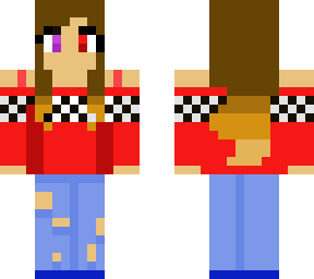 cute racer girl