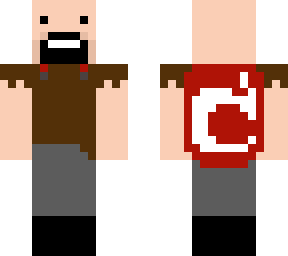 Minecraft Notch Skin With Cape