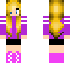 purple girl