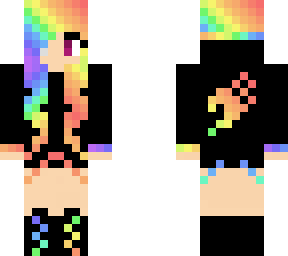 rainbow girl