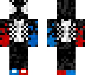 red and blue venom