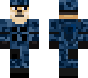that one blue skin i made but with a helmet
