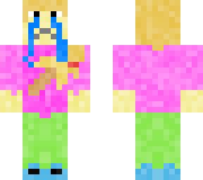very sad gold miner girl