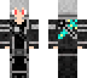 white hair kirito