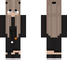black and orange