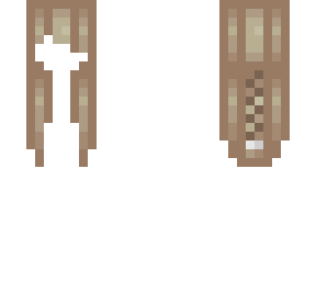 brown braided hair base