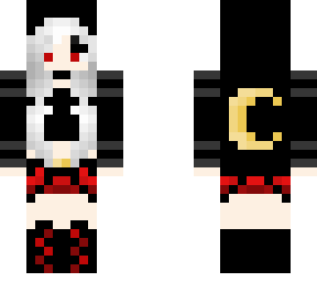 edit demonic moon girl