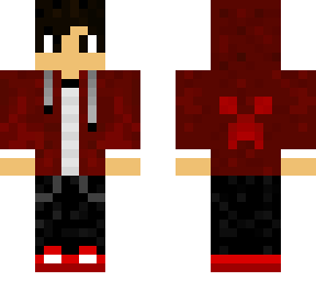 red hoodie boy