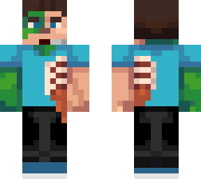zombie steve with headset