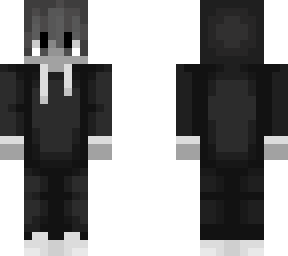black and white