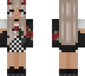 checkered girl
