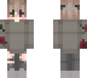 just cause this skin is the only one with light hair