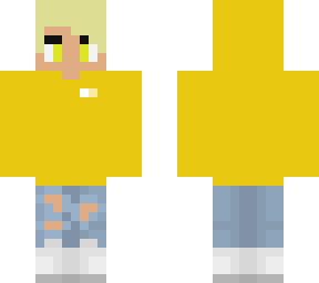 mustard yellow hoodie (skin colour series) fix