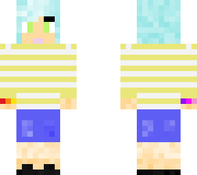 my first skin :* shocking *
