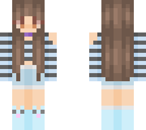 pastel blues - skin request