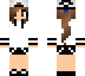 ponytail girl with cap