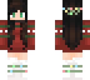 xmas skin peachy