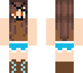 cheeky chocolate on her tippy feet / making something gross