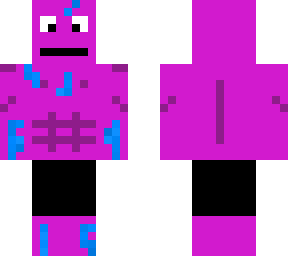 purple martian soccer player