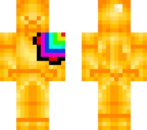 rainbow infected golden steve