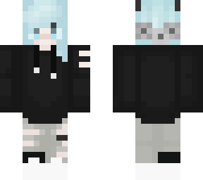 (edit) male blue haired boy