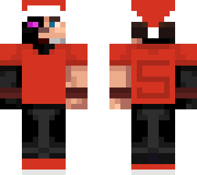 ender hunter santa with a headset