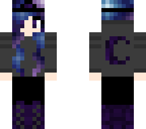 galaxy moon hoodie