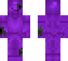 infected purple steve