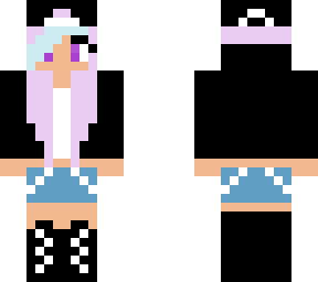 black cap and hoodie girl