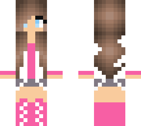 casual wolf gamer girl (no ears or tail)