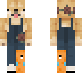 i just added a flower crown to this skin xd