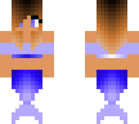mermaid - deep pacific blue
