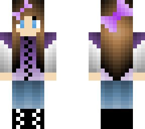 beautiful purple bows