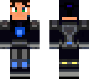 blue armored space marine