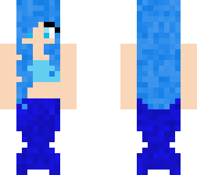 blue mermaid
